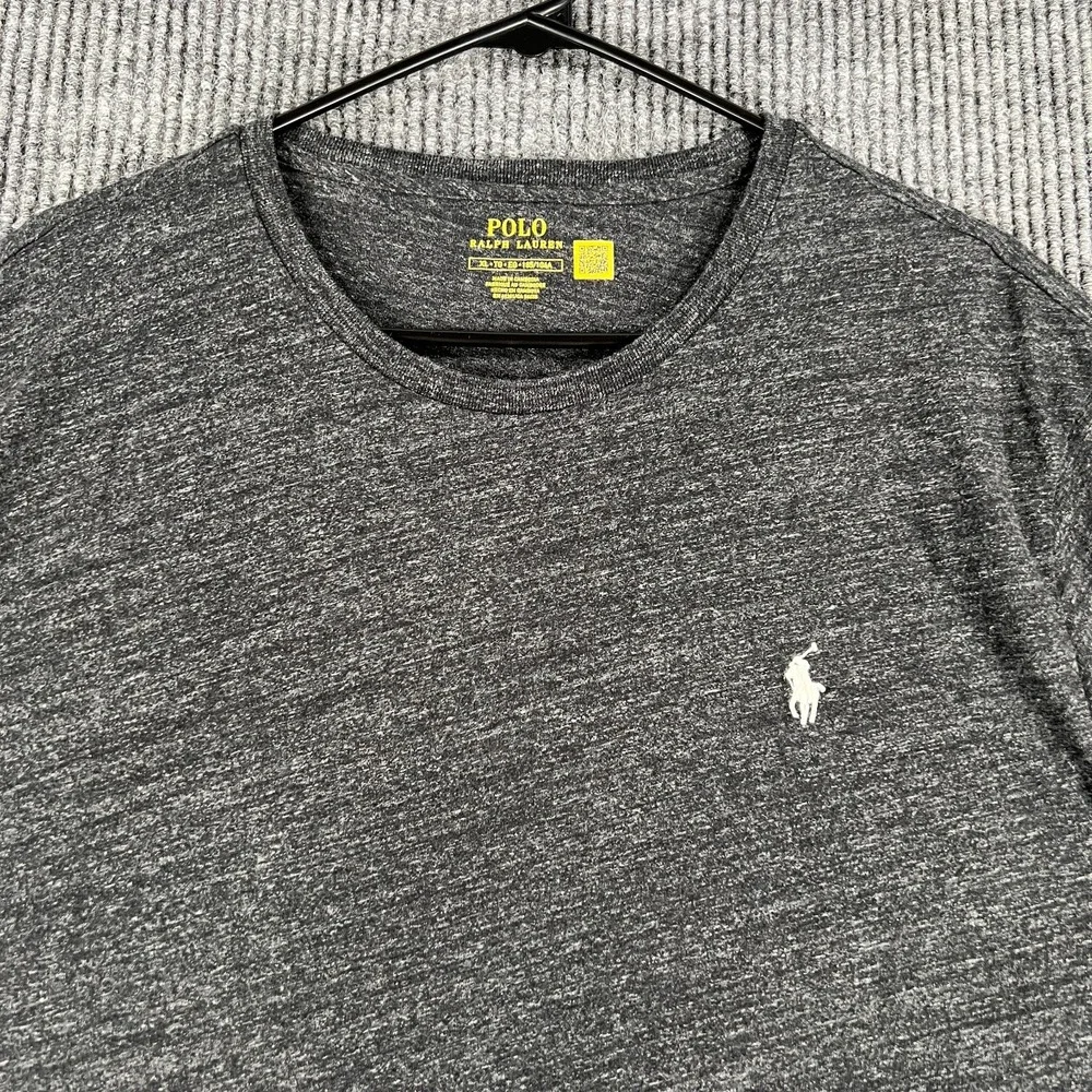 Polo Ralph Lauren Shirt Mens XL Extra Large Black Short Sleeve Crew Casual